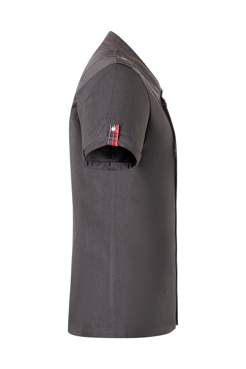 Short-Sleeve Men's Chef Jacket Denim - ROCK CHEF®