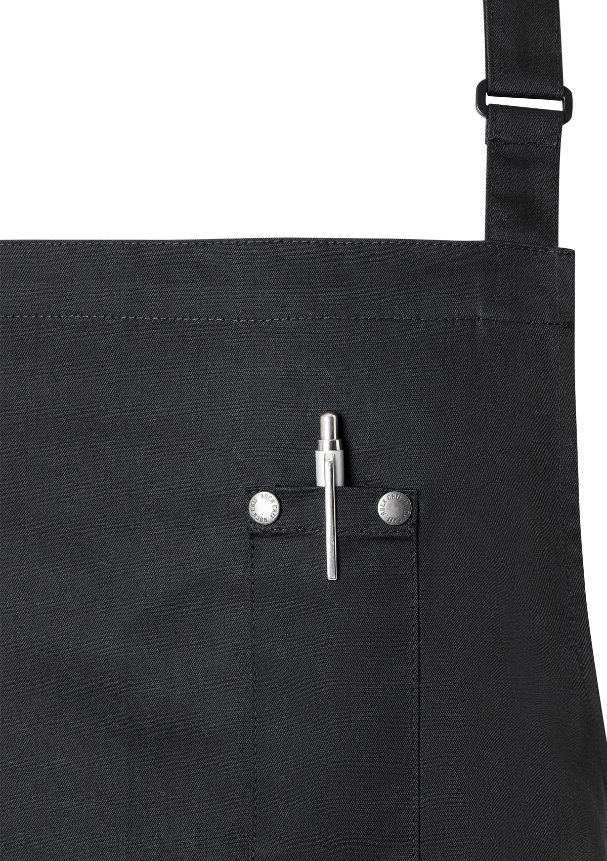 Bib Apron with Buckle & Pockets Unisex ROCK CHEF®