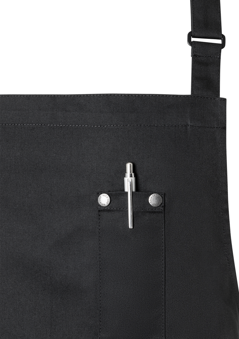 Bib Apron ROCK CHEF® with Buckle and Pockets