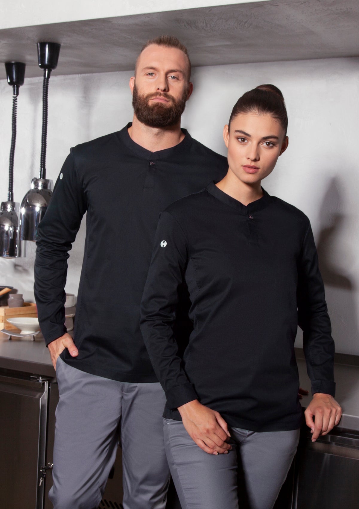 Chef Shirt Performance Slim-Fit & Long-Sleeved For Women