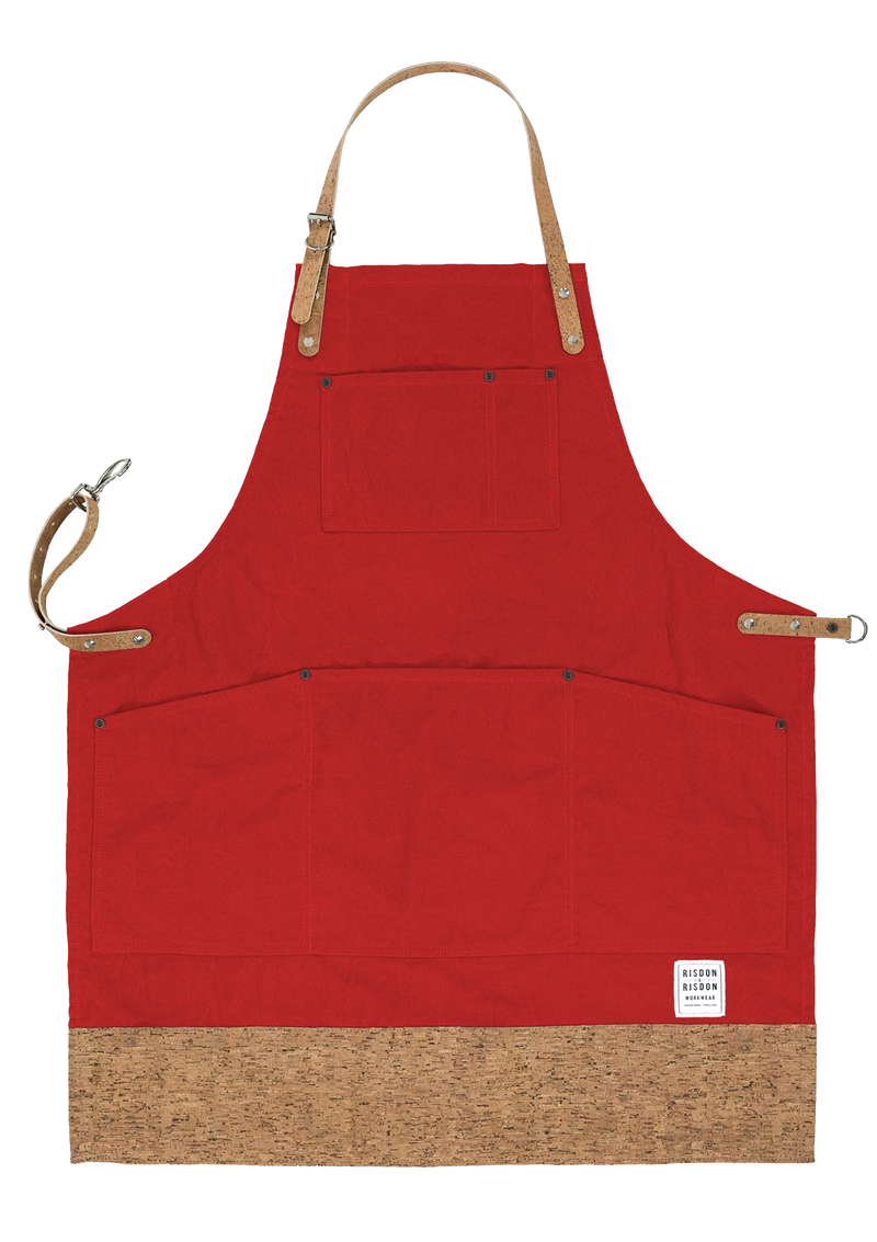 Original Apron with Cork Straps and Trim