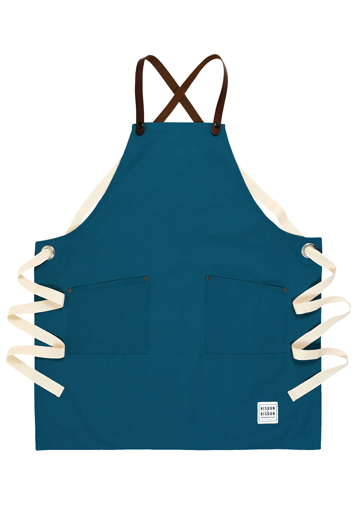 Handcrafted Apron Studio with Leather Straps Unisex